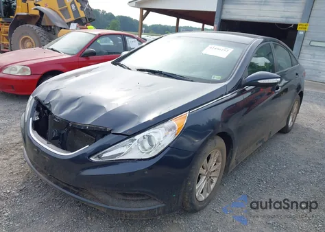 2014 Hyundai Sonata Gls z USA, uszkodzony, nr VIN 5NPEB4AC9EH841857